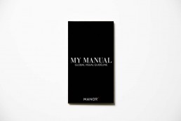 My Manual, Faltflyer für manor